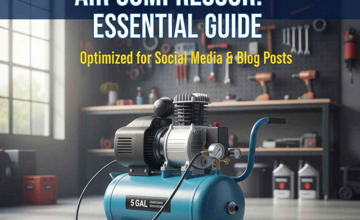 Best Single-Stage 5 Gallon Air Compressor: Essential Guide