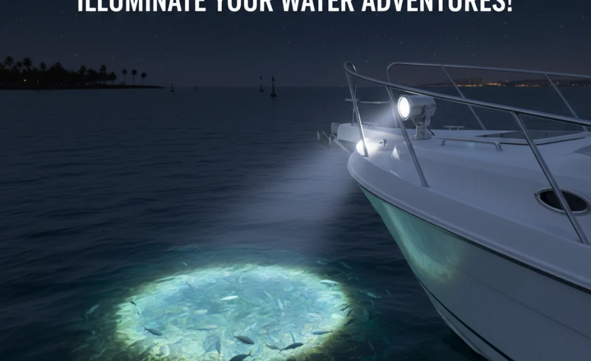 Best Spotlight For Boats: Illuminate Your Water Adventures!