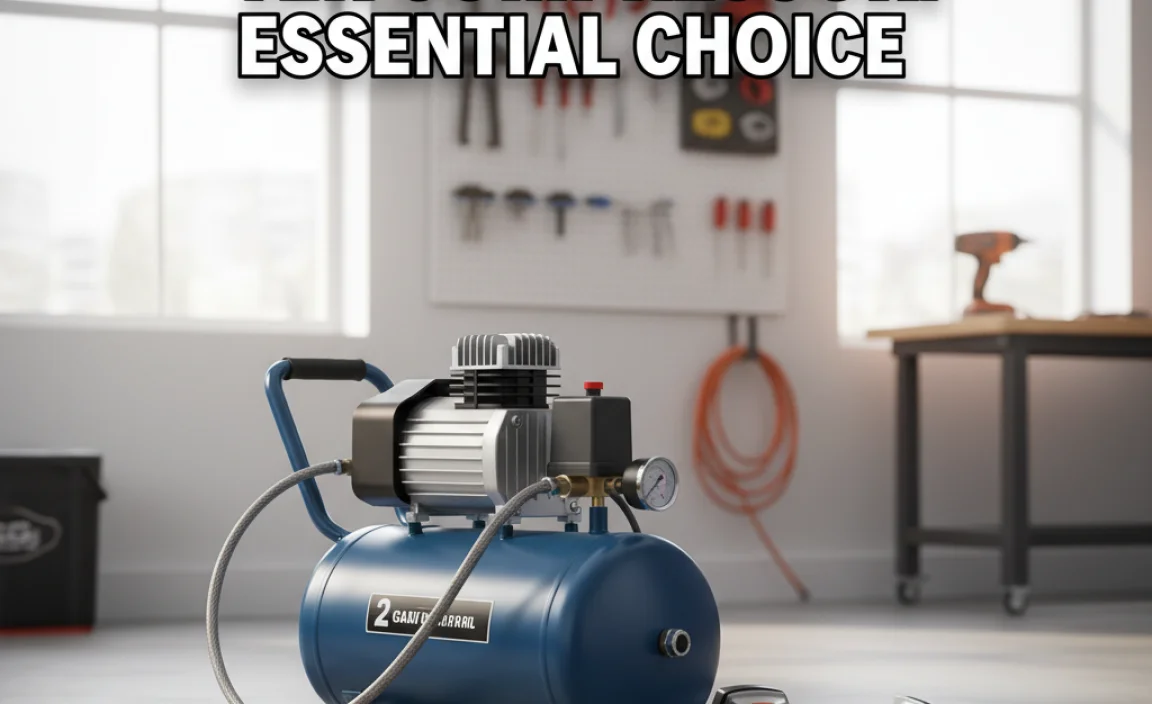 Best Two-Stage 2 Gallon Air Compressor: Essential Choice