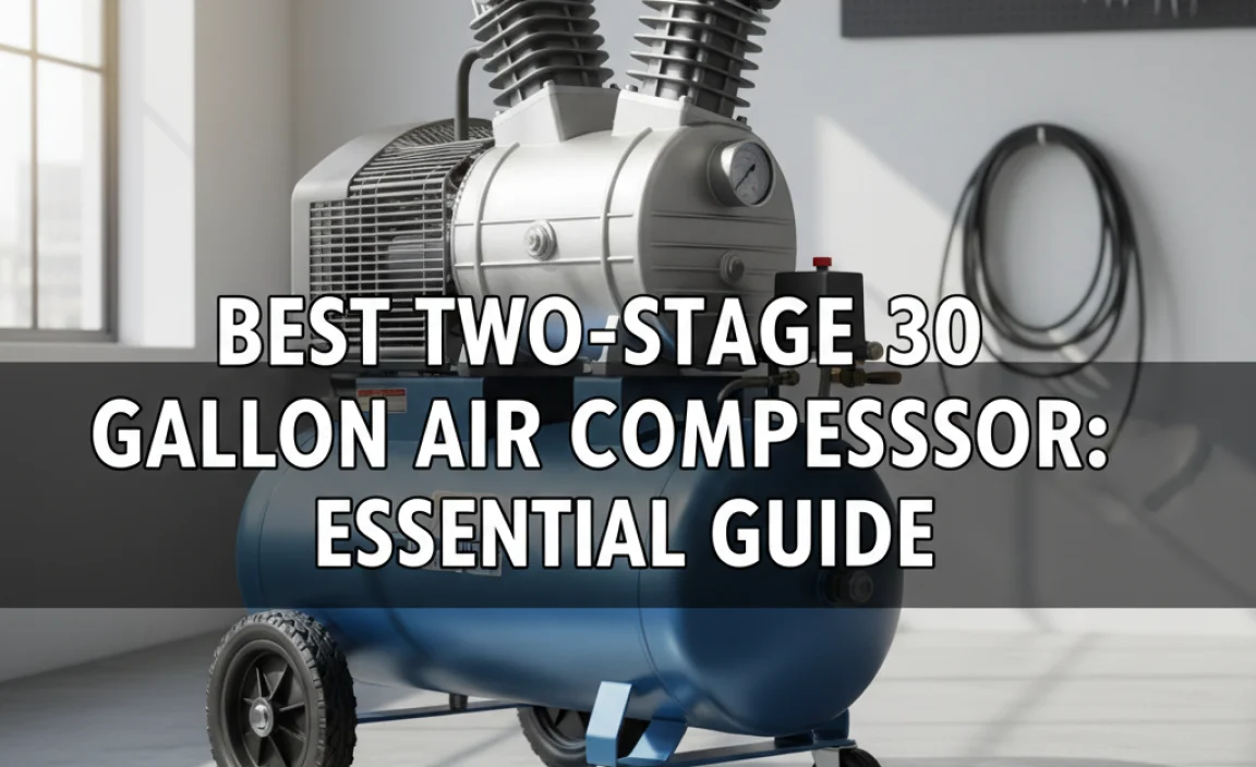 Best Two-Stage 30 Gallon Air Compressor: Essential Guide