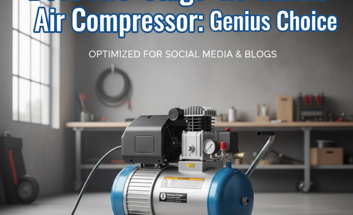 Best Two-Stage 4.5 Gallon Air Compressor: Genius Choice