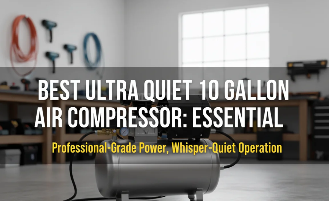 Best Ultra Quiet 10 Gallon Air Compressor: Essential