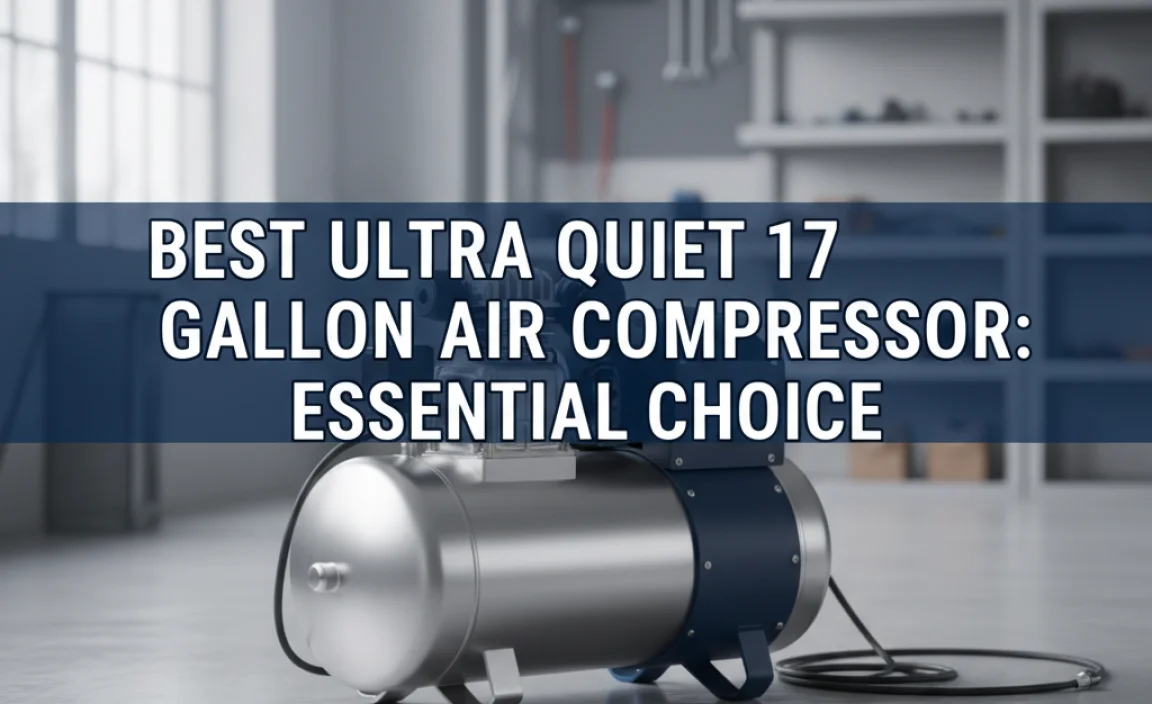 Best Ultra Quiet 17 Gallon Air Compressor: Essential Choice