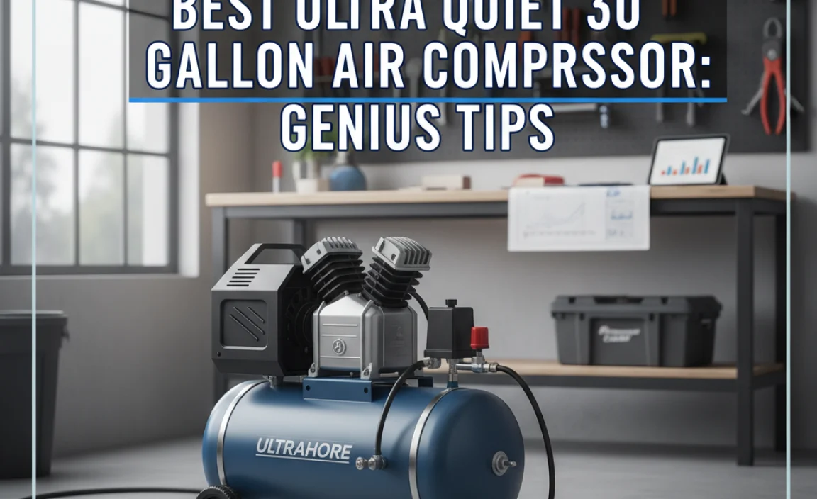 Best Ultra Quiet 30 Gallon Air Compressor: Genius Tips