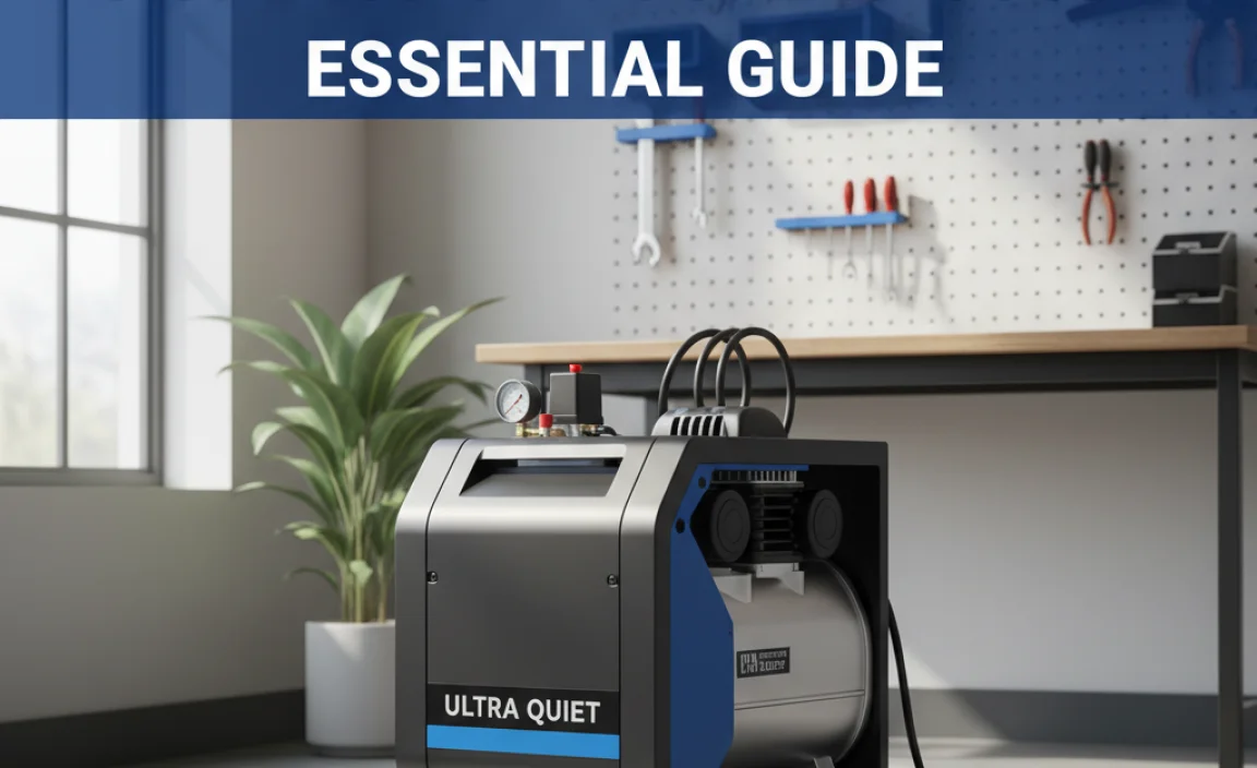 Best Ultra Quiet 8 Gallon Air Compressor: Essential Guide