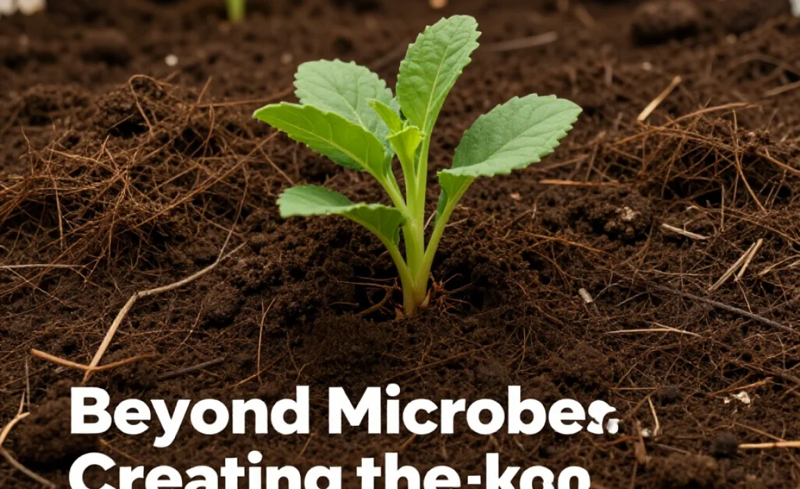 Beyond Microbes: Creating the Ideal Environment