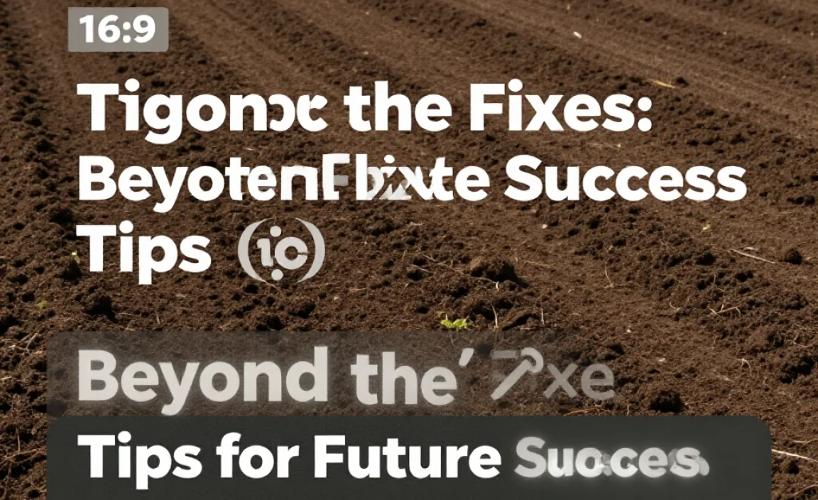 Beyond the Fixes: Tips for Future Success