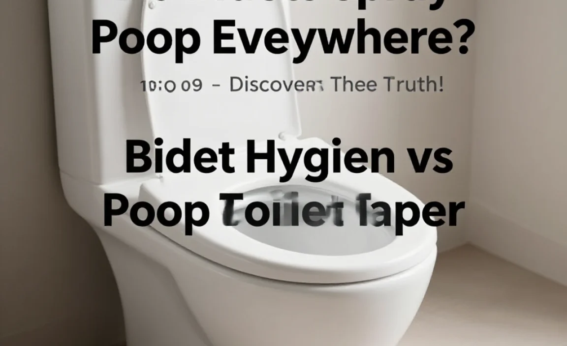 Bidet Hygiene vs. Toilet Paper