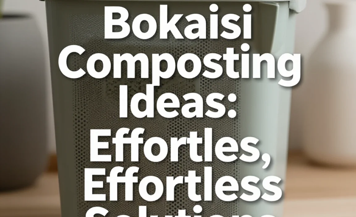 Bokashi Composting Ideas: Genius, Effortless Solutions