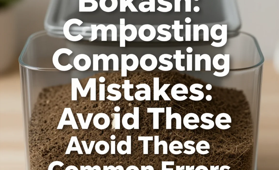Bokashi Composting Mistakes: Avoid These Common Errors