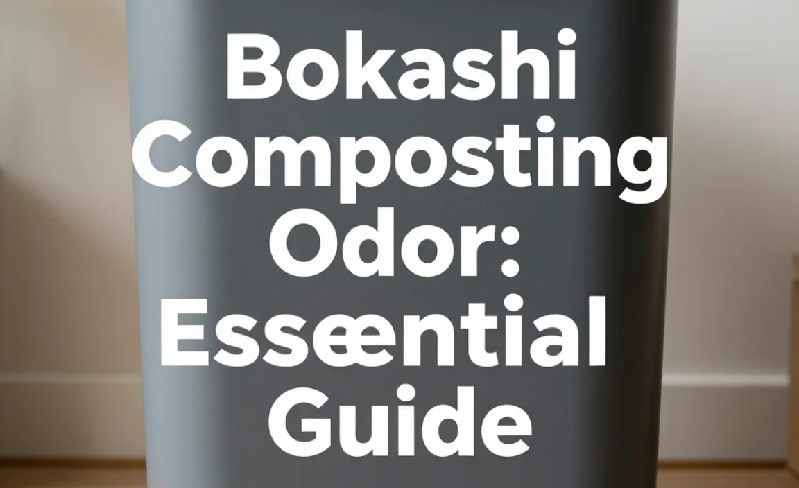 Bokashi Composting Odor: Essential Guide