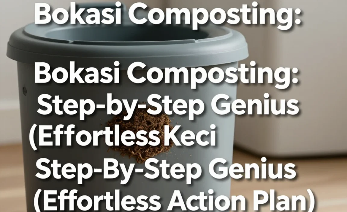 Bokashi Composting: Step-by-Step Genius (Effortless Action Plan)