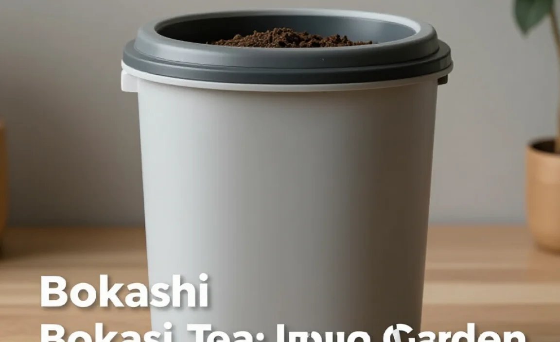 Bokashi Tea: Liquid Gold for Your Garden
