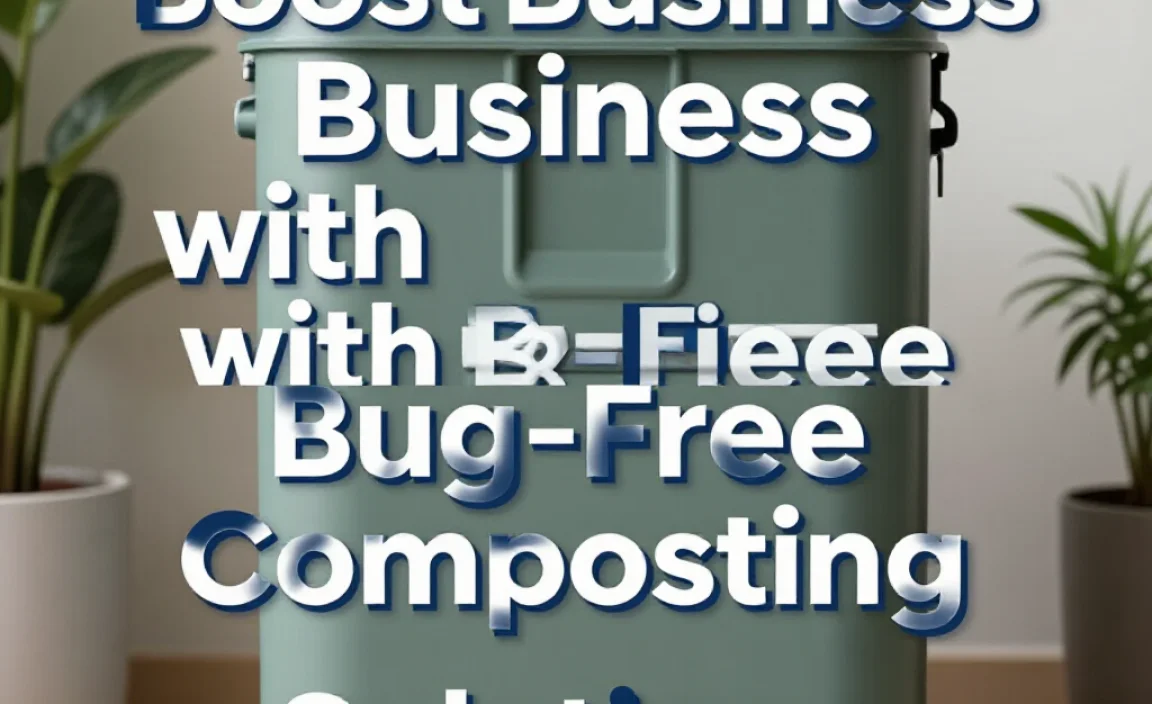 Boost Business with Bug-Free Composting Solutions