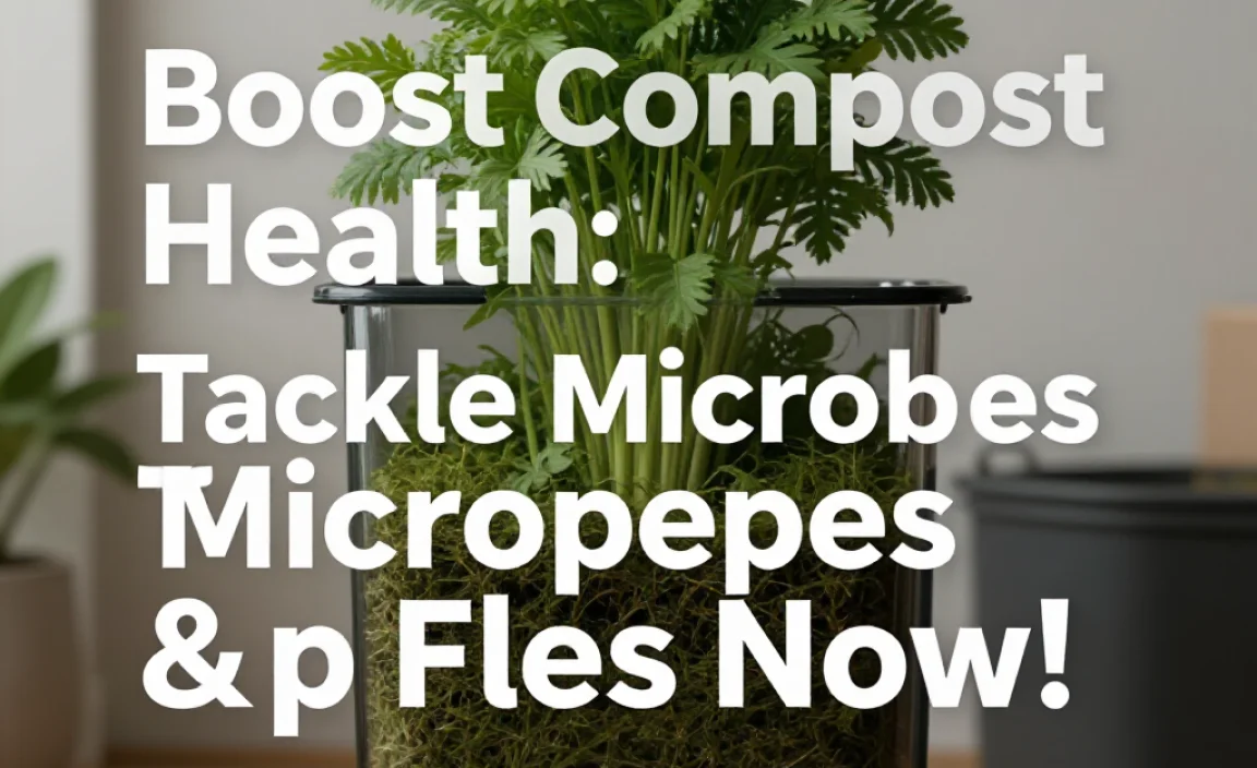 Boost Compost Health: Tackle Microbes & Flies Now!