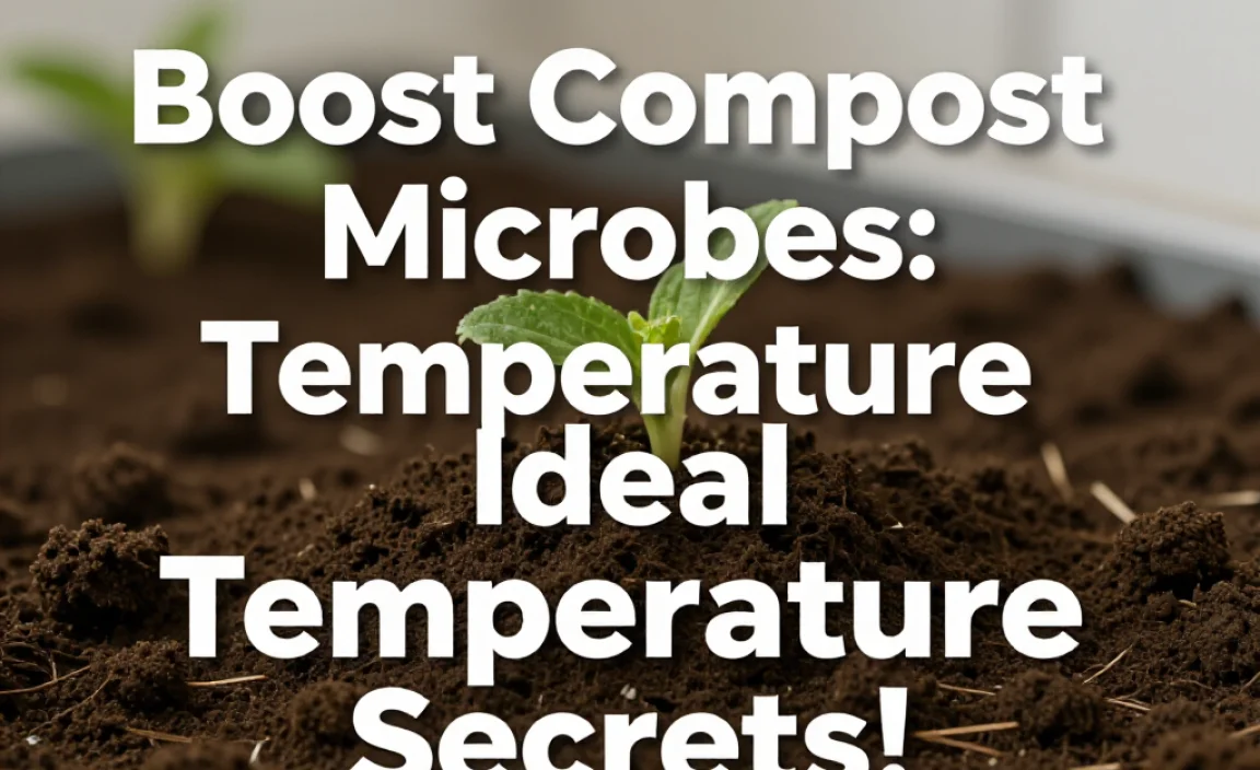 Boost Compost Microbes: Ideal Temperature Secrets!