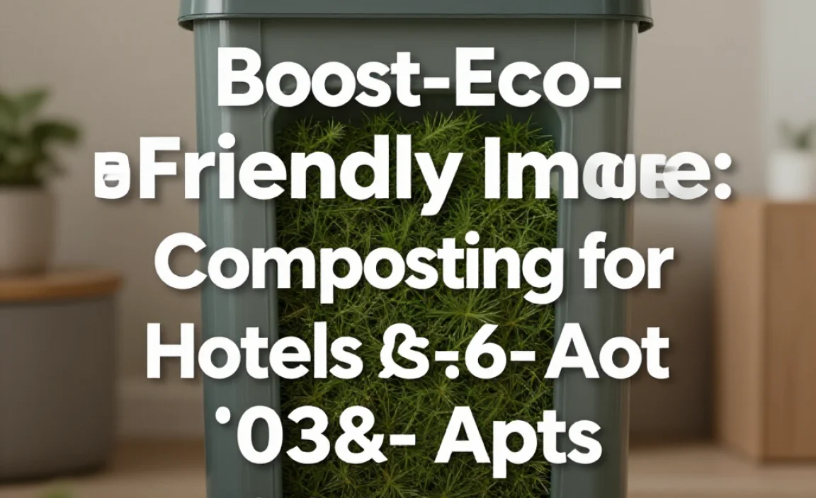 Boost Eco-Friendly Image: Composting for Hotels & Apts