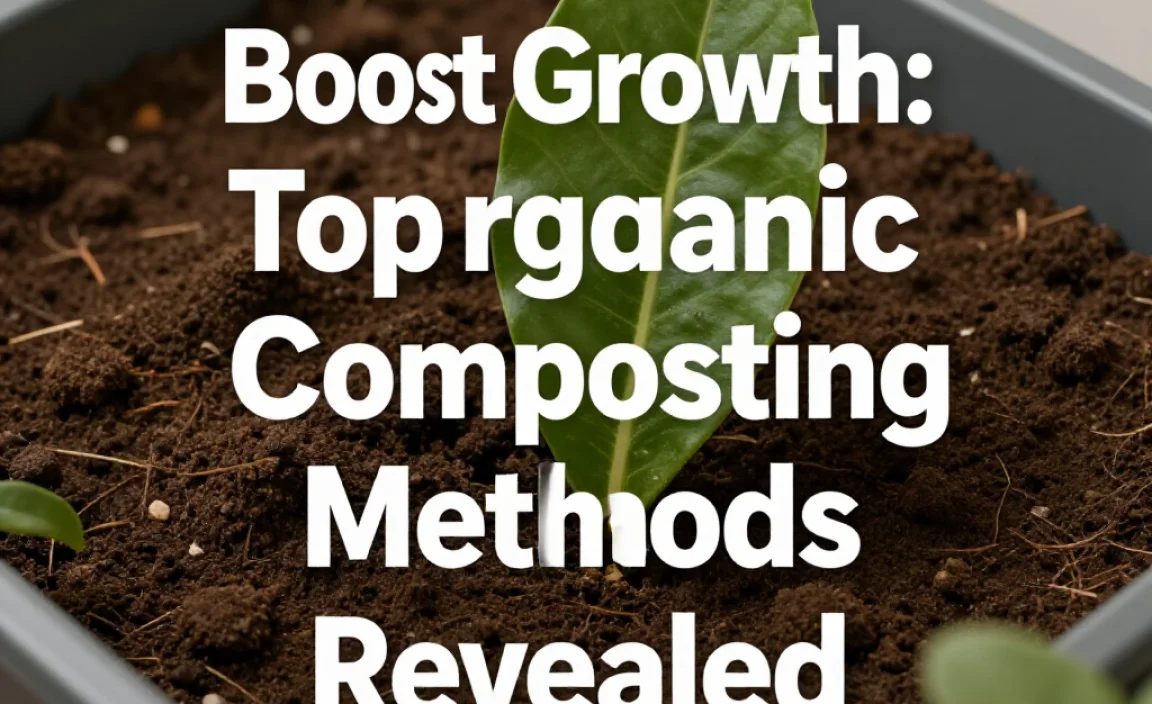 Boost Growth: Top Organic Composting Methods Revealed