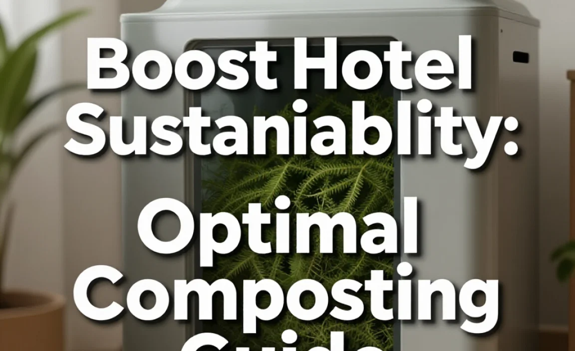 Boost Hotel Sustainability: Optimal Composting Guide