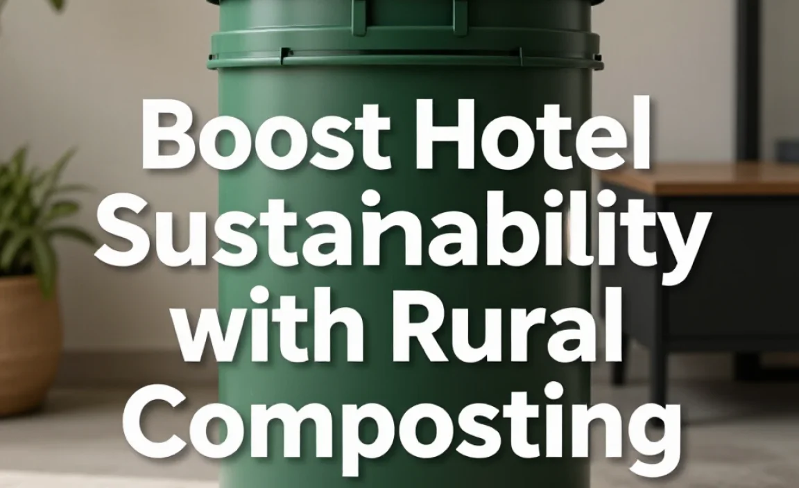 Boost Hotel Sustainability with Rural Composting