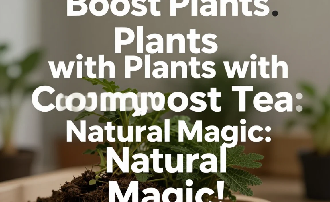 Boost Plants with Compost Tea Bugs: Natural Magic!