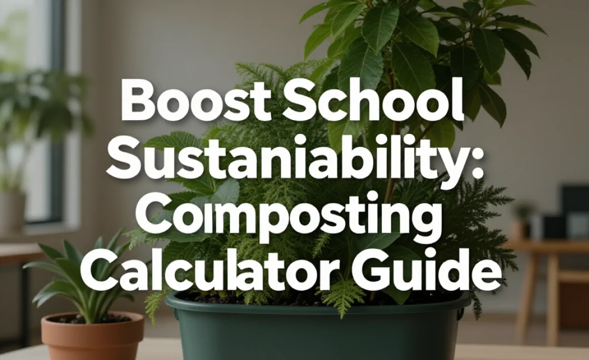 Boost School Sustainability: Composting Calculator Guide