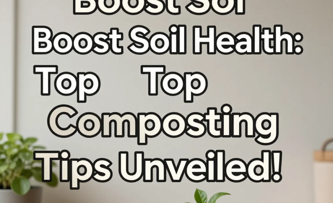 Boost Soil Health: Top Composting Tips Unveiled!