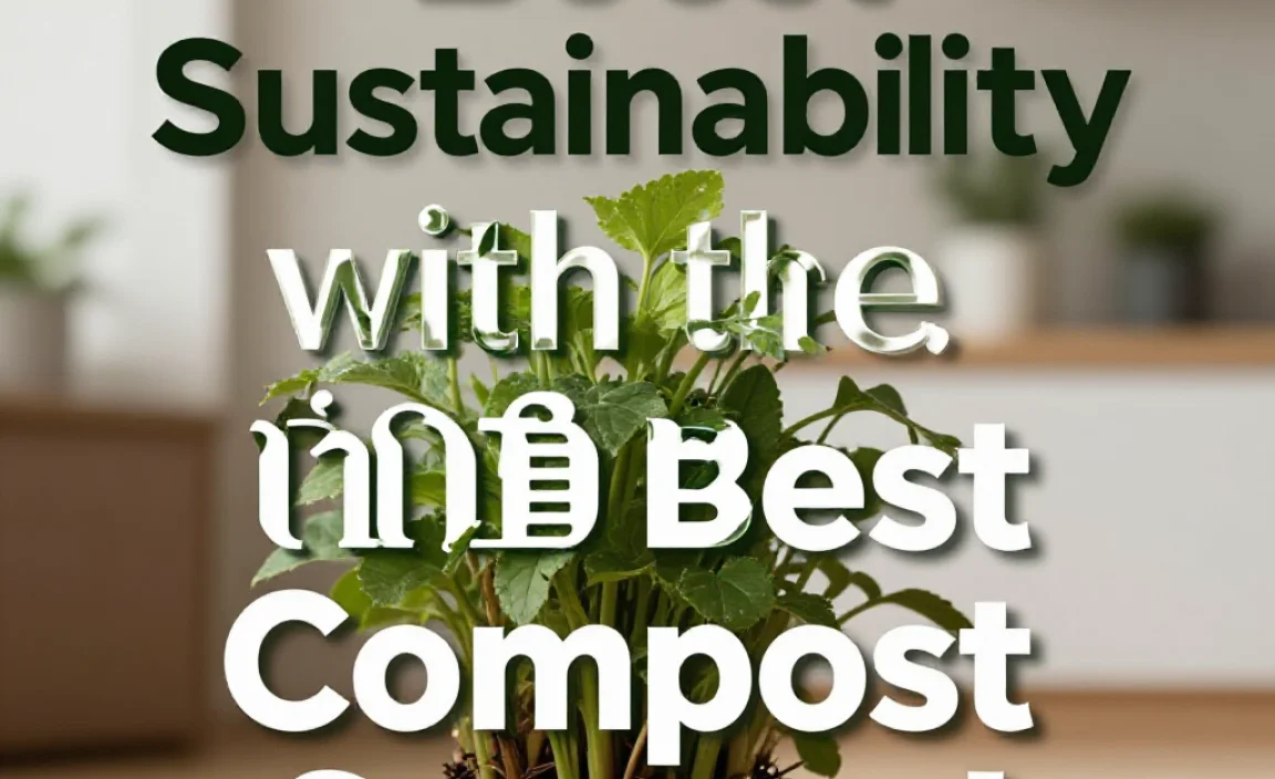 Boost Sustainability with the Best Compost Starter!