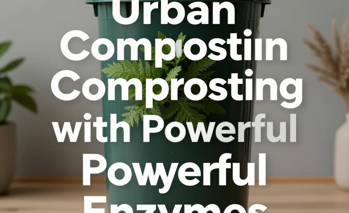 Boost Urban Composting with Powerful Enzymes