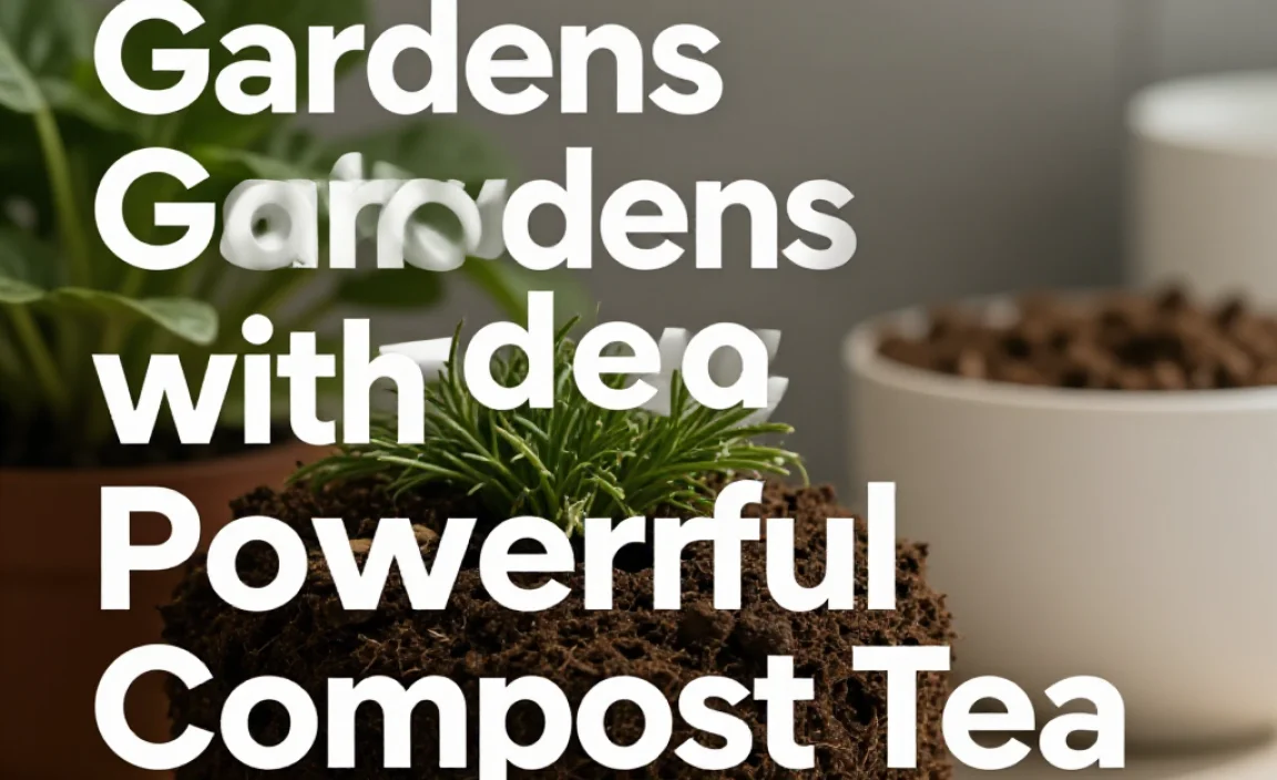 Boost Urban Gardens with Powerful Compost Tea