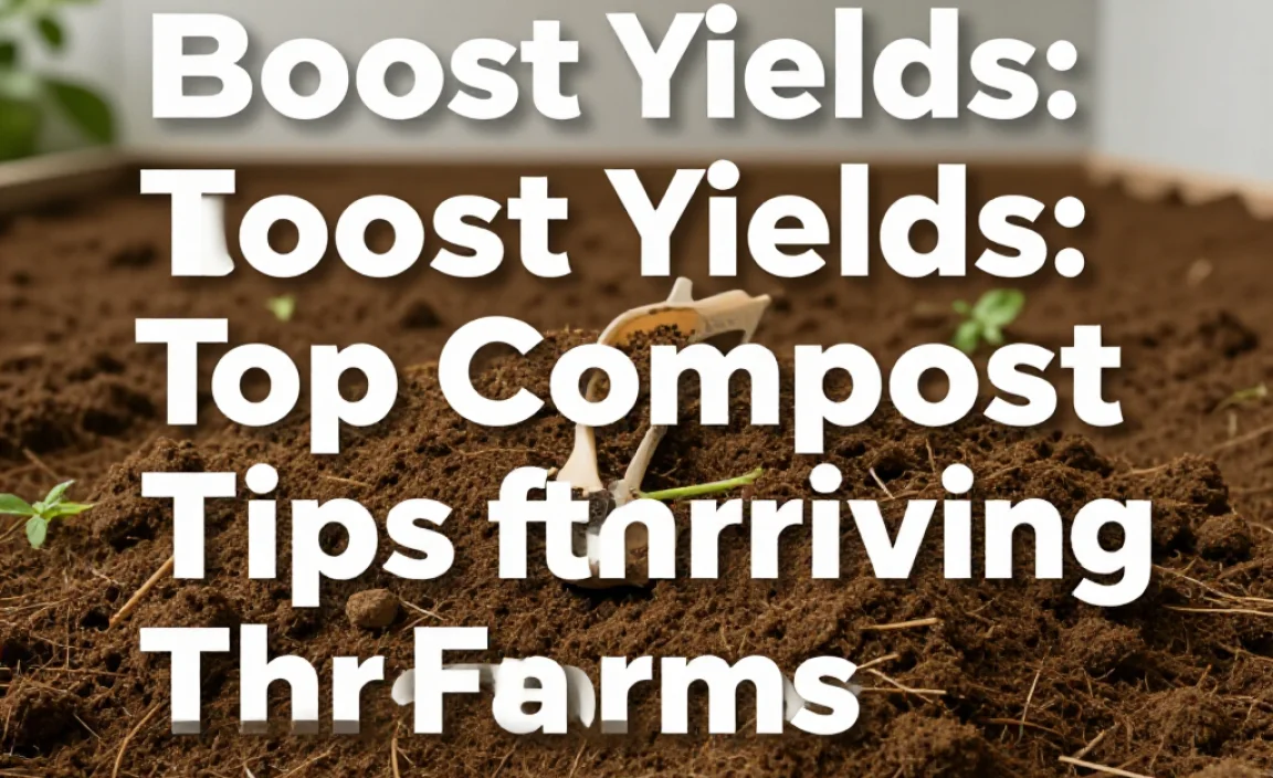 Boost Yields: Top Compost Tips for Thriving Farms