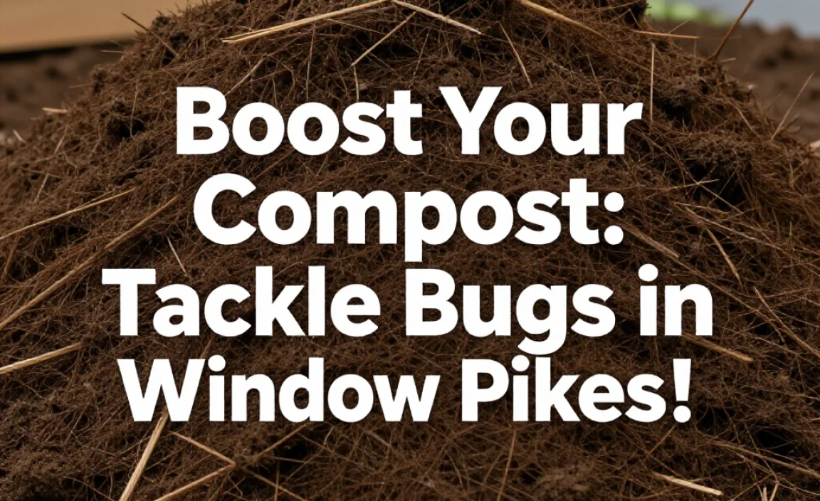 Boost Your Compost: Tackle Bugs in Windrow Piles!