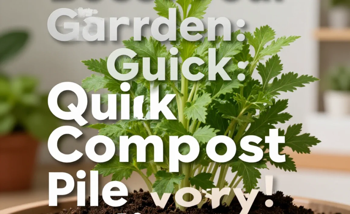 Boost Your Garden: Quick Compost Pile Delivery!