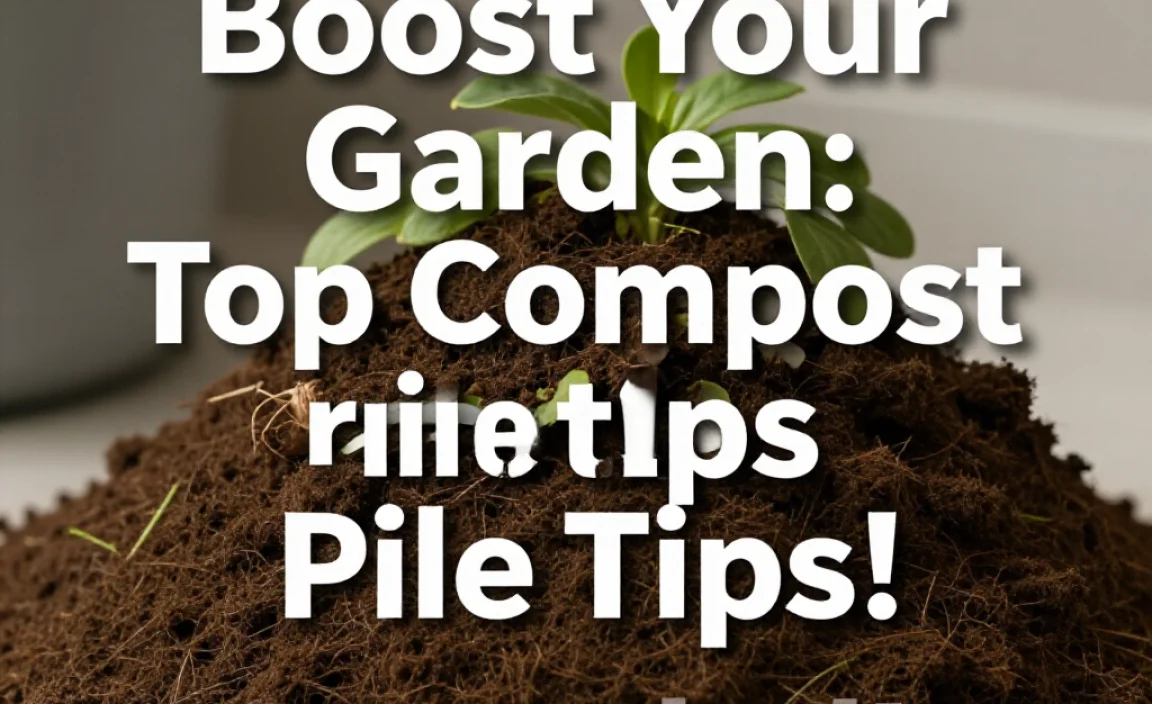 Boost Your Garden: Top Compost Pile Tips Revealed!