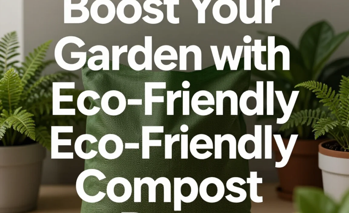 Boost Your Garden with Eco-Friendly Compost Bags