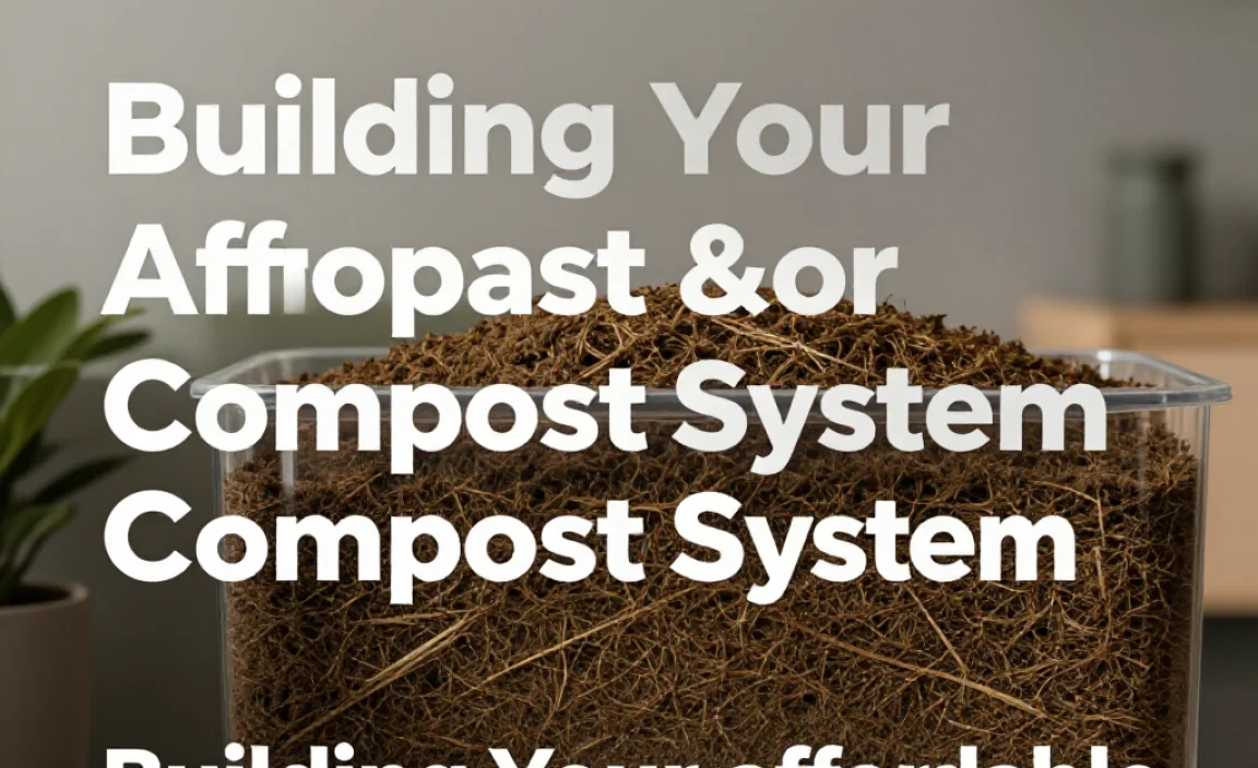 Building Your Affordable Compost System