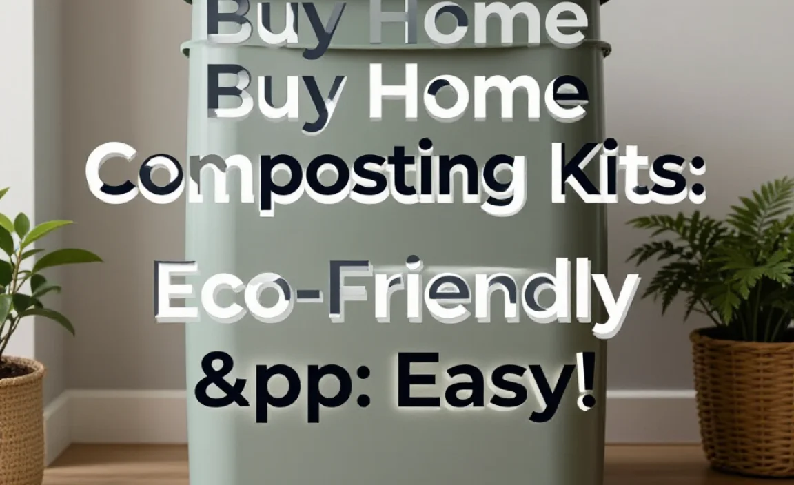 Buy Home Composting Kits: Eco-Friendly & Easy!