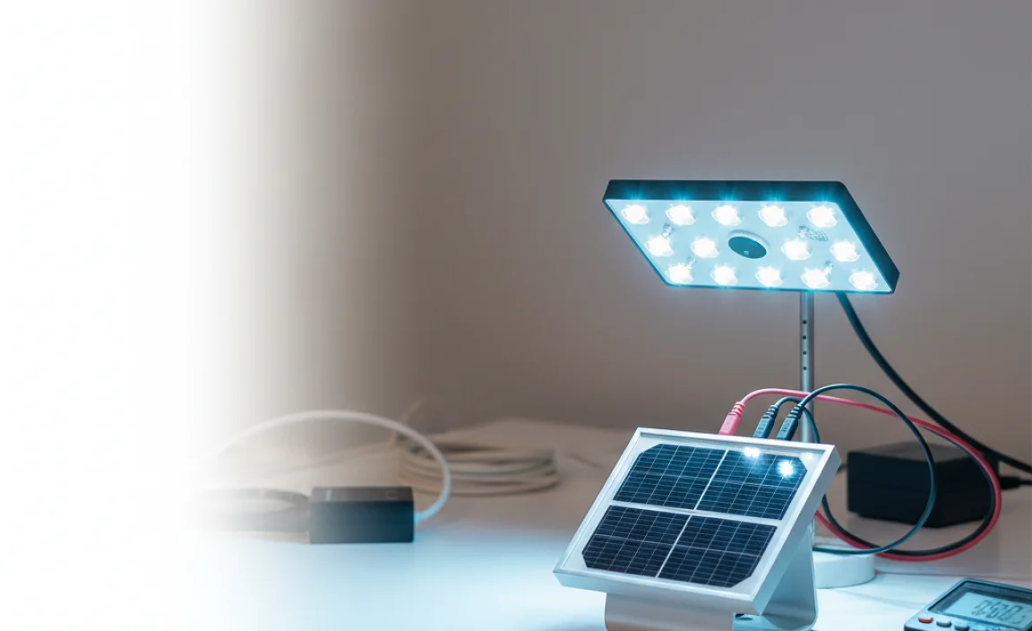 Can LED Lights Charge Solar Panels?