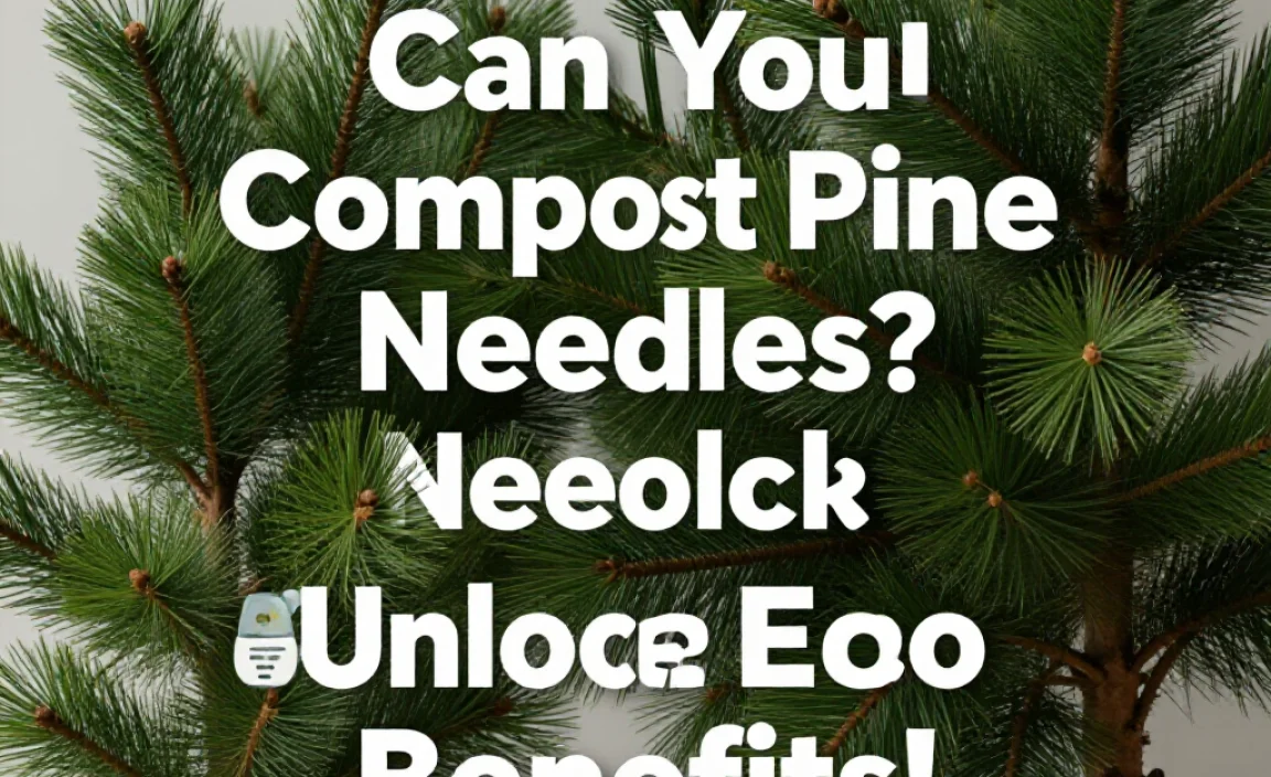Can You Compost Pine Needles? Unlock Eco Benefits!