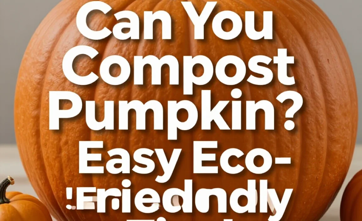 Can You Compost Pumpkin? Easy Eco-Friendly Tips!
