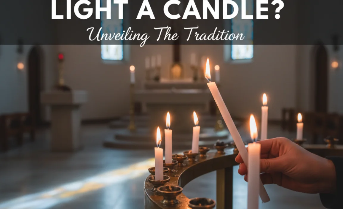 Candle Lighting Rituals in Catholic Worship