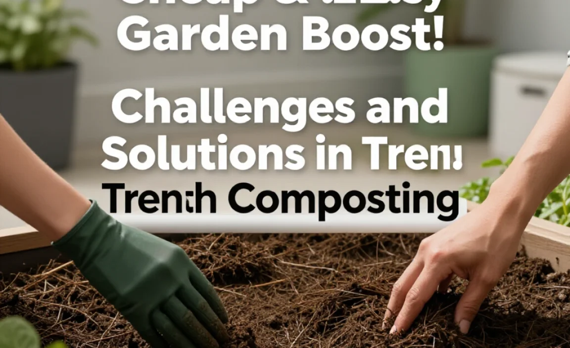 Challenges and Solutions in Trench Composting