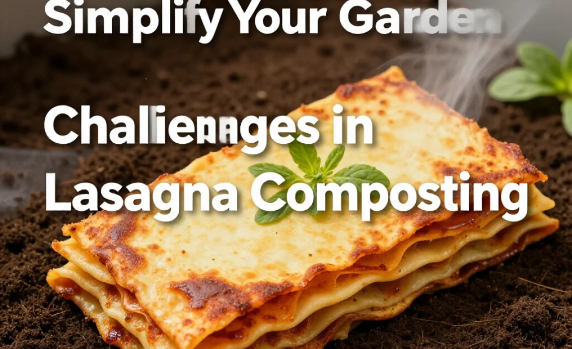 Challenges in Lasagna Composting