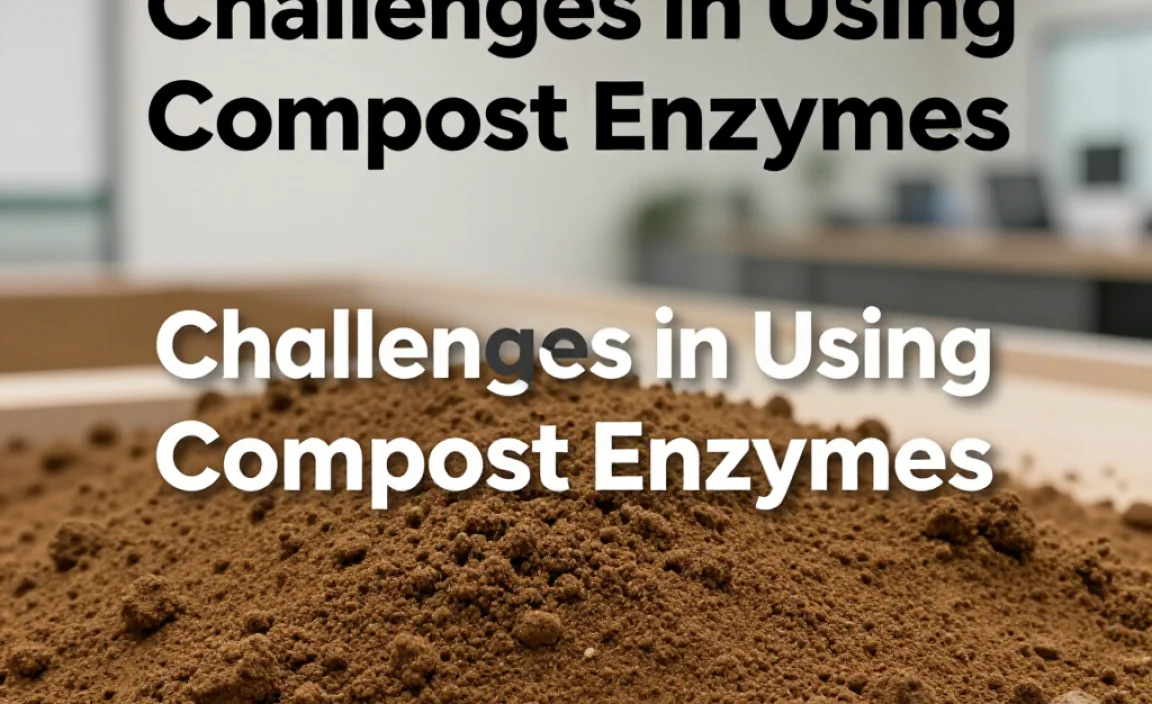 Challenges in Using Compost Enzymes