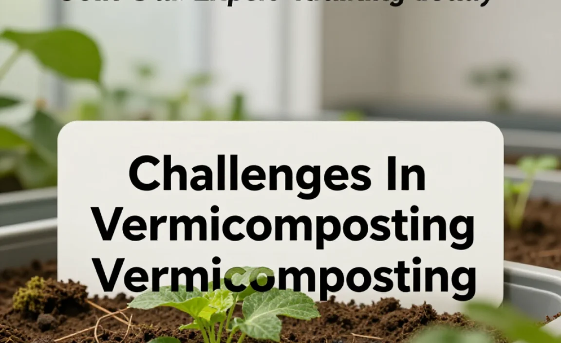 Challenges In Vermicomposting