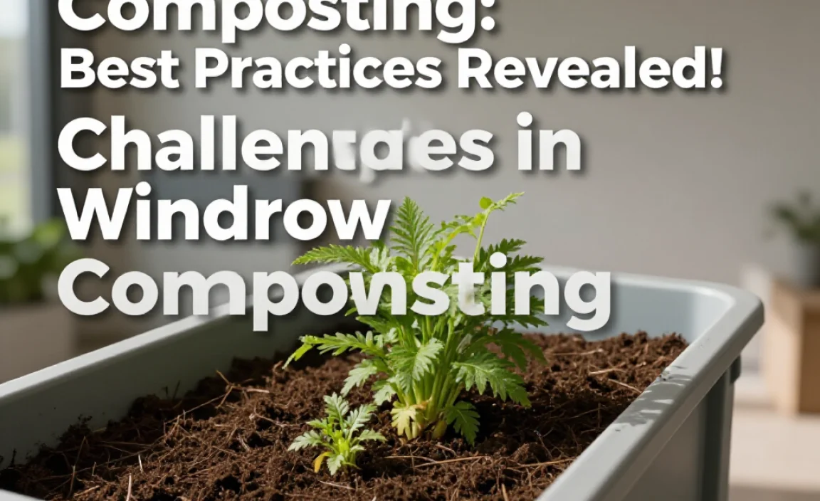 Challenges in Windrow Composting