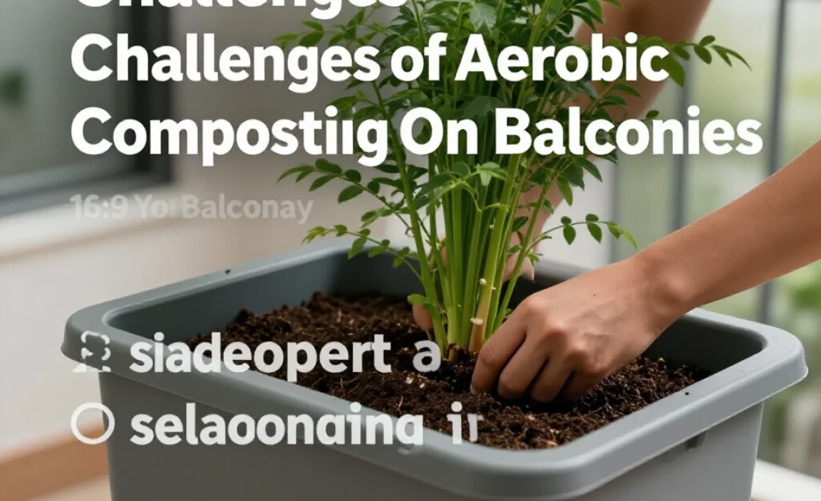 Challenges of Aerobic Composting On Balconies