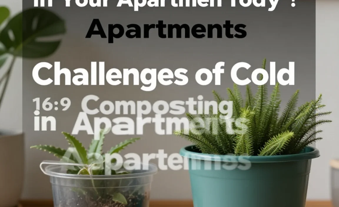Challenges of Cold Composting in Apartments