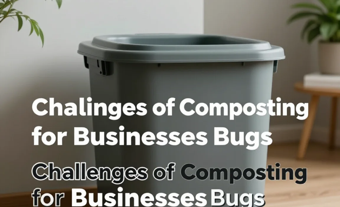 Challenges of Composting for Businesses Bugs