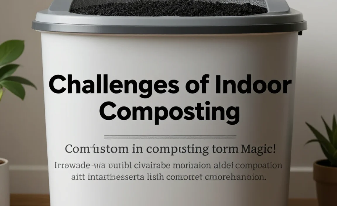 Challenges of Indoor Composting